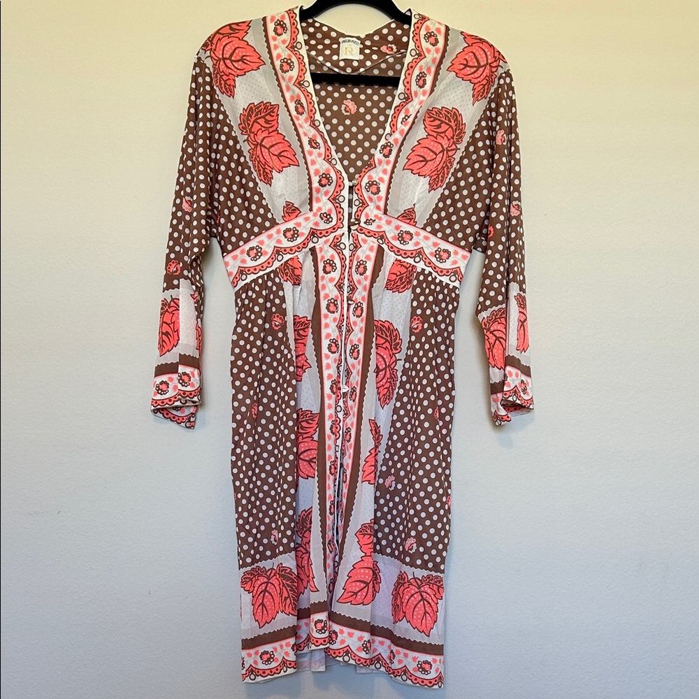Vintage Emilio Pucci Polka Dot Robe